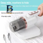 جارو شارژی تخت خواب MDHL مدل UV با مکش قوی و نور