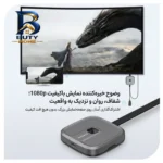 دانگل انتقال تصویر بی سیم نوکسو مدل DG‑N۱ مناسب برای انواع تلویزیون و مانیتور دارای درگاه HDMI اصل