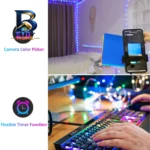 ریسه ال ای دی مدل RGB رنگی طول 10 متر
