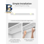 چراغ ال ای دی مدل زیر کابینتی ۲۰۰mm کد L۱۸۰۳ اصل