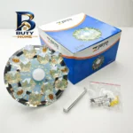 چراغ هالوژن زد اف آر مدل کریستالی سه حالته کد 6880