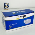 چراغ دیواری ال ای دی 1 وات زد اف آر مدل 10102