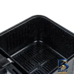 نمای بسته بندی هواپز ۹ لیتر هایبورگ مدل AF-۵۰۱۸ اصل برچسب و بسته بندی