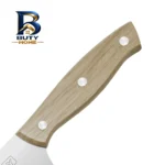 سرویس چاقو ۱۳ پارچه با تیغه استیل و دسته چوبی هپی کیچن مدل Stone Knife 13 و استند