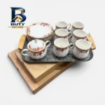 سینی دسته دار پرفکت هوم مدل لوزی سایز ۴۰*۲۸ سانتی متر