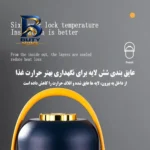 ظرف غذا مدل Vacuum Pot برند ژانبو