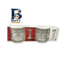 لیوان پاشاباغچه مدل Bricks کد 55833 بسته شش عددی