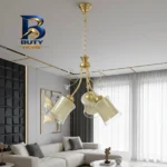 لوستر 3 شعله شاهان تک مدل 3.2gs با طراحی زیبا