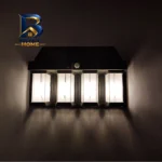 چراغ خورشیدی دیواری مدل سنسوردار کد BK-۶۱۸.۴ اصل