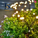 چراغ پارکی سولونیکس مدل گل شب تاب ۱۰ مجموعه ۶ عددی