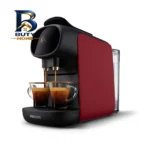 اسپرسو ساز خانگی ۰.۸ لیتری فیلیپس مدل Lor Barista Sublime LM۹۰۱۲، تمام اتوماتیک با مصرف کپسول قهوه، مناسب تهیه اسپرسو، ریسترتو، لانگو و امریکانو، دارای دو عدد نازل قهوه اصل