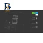 چای ساز روی هم اسنوا مدل STM-GS۱۶۵۰BK اصل