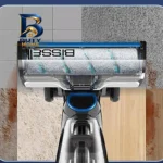 جارو شارژی عصایی بیسل مدل CrossWave X۷ Plus Cordless ۳۴۰۱Z با باتری لیتیومی ۳۰۰۰mAh، موتور ۲۵۰ وات، مکش و شست وشوی هم زمان سطوح سخت مانند سرامیک، لمینت پارکت، وزن ۴.۵ کیلوگرم صدای کم ۷۵ دسی بل اصل