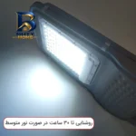 چراغ خورشیدی خیابانی 100 وات مدل 50000mAh