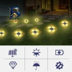 چراغ خورشیدی سولار مدل YD-۲۳۰۹-LED-۱۲ اصل