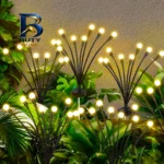 چراغ پارکی سولونیکس مدل گل شب تاب ۱۰ مجموعه ۶ عددی