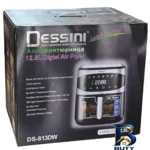 نمای کناری سرخ کن بدون روغن دسینی مدل DS-۸۱۳DW اصل پروفایل و ساختار