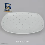سرویس غذاخوری ۲۷ پارچه ۶ نفره چینی زرین ایران مدل کواترو ورنیکا باکیفیت