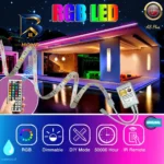 ریسه ال ای دی مدل As plus RGB۴۴ key طول ۵ متر اصل
