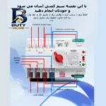 سوییچ انتقال خودکار وای فای تومزن مدل TOQ۷S-۱۲۵/۴P اصل