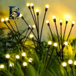 چراغ پارکی سولونیکس مدل گل شب تاب ۱۰ مجموعه ۶ عددی