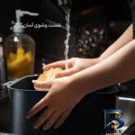 نمای جزئیات سرخ کن بدون روغن ایوولی مدل AF۸۰۰۸D اصل نمای نزدیک بافت مغزها