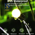 چراغ خورشیدی پارکی مدل شب تاب SP مجموعه 2 عددی