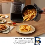 نمای جزئیات هواپز کاراجا ۴ لیتری مدل Air Pro Cook 3 in 1 XL پرداخت و جزئیات مواد