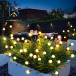 چراغ پارکی سولونیکس مدل گل شب تاب ۱۰ مجموعه ۶ عددی