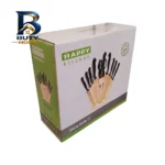 سرویس چاقو ۱۱ پارچه با تیغه استیل و دسته باکالیت هپی کیچن مدل Stone Knife 11