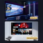 ویدئو پروژکتور مدل TS-۷ با رزولوشن ۱۲۸۰x۷۲۰|HD اصل