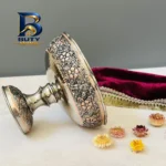 ست پذیرایی مسی مدل قلم زنی کد ZH۳۲۰.۱۴ مجموعه چهار عددی اصل