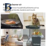 دستگاه تصفیه کننده هوا خانگی ۳ مرحله ای دایسون مدل Cool air PC۲ De-NOx TP۱۲ اصل