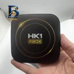 اندروید باکس مدل HK۱ RBOX ۶۴/۴GB به همراه کیبورد بی سیم اصل