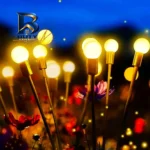 چراغ پارکی سولونیکس مدل گل شب تاب ۱۰ مجموعه ۶ عددی