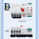 سوییچ انتقال خودکار وای فای تومزن مدل TOQ۷S-۱۲۵/۴P اصل