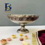ست پذیرایی مسی مدل قلم زنی کد ZH۳۲۰.۱۴ مجموعه چهار عددی اصل