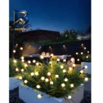 چراغ خورشیدی پارکی مدل شب تاب SP مجموعه 2 عددی
