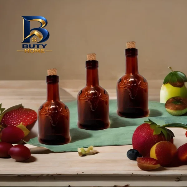 بطری مدل گوزن چوب پنبه کد SMALL-۳ مجموعه ۳ عددی اصل