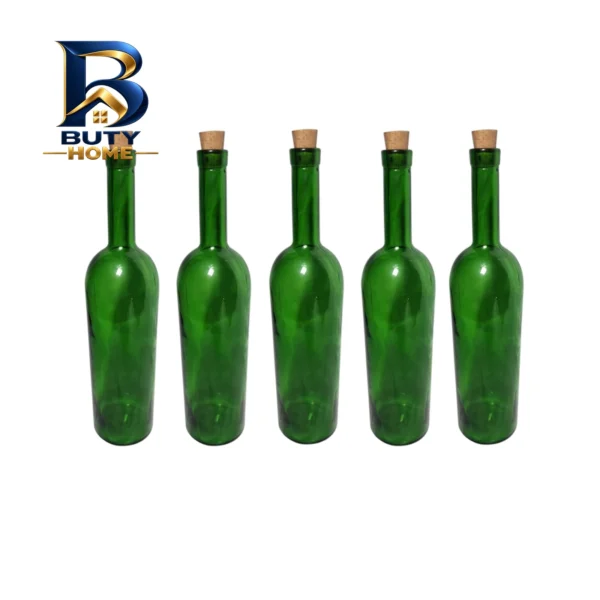 بطری شیشه ای مدل Splus بسته ۵ عددی