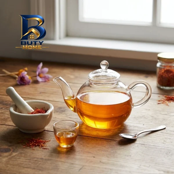 قوری زعفران مدل کلاسیک کد 40205