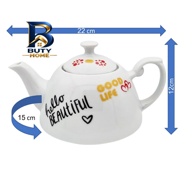 قوری میخک کد 11194xgoodlifebeutiful با گنجایش 900 میلی لیتر