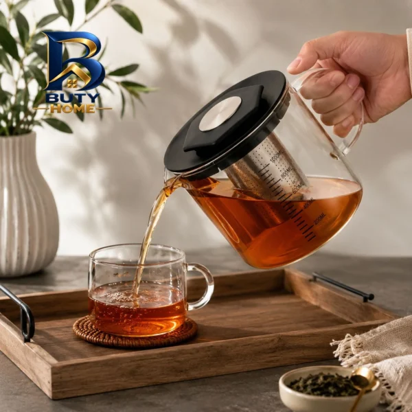 قوری مدل KF_۰۸B گنجایش ۱۰۰۰ میلی لیتر اصل