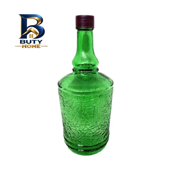 بطری شیشه ای طرح برفی مدل 1