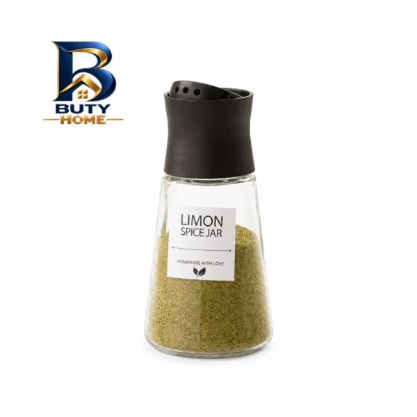 جا ادویه شیشه ای لیمون مدل 2492