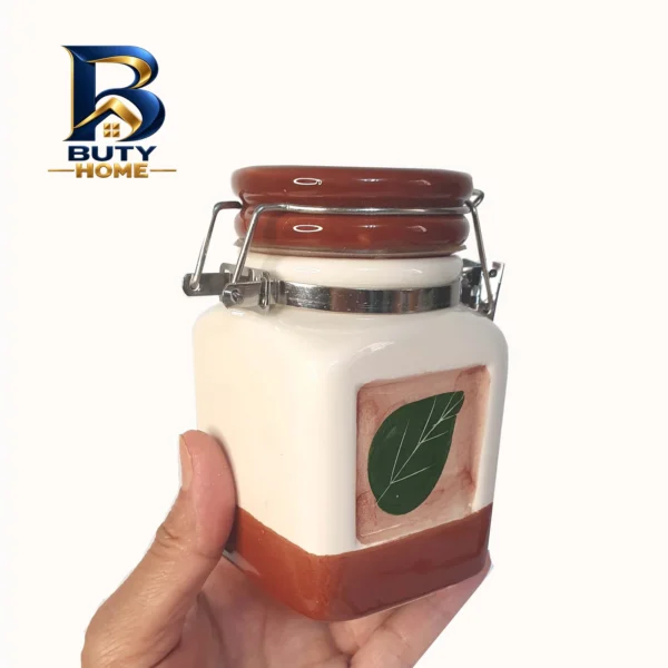 ست جا ادویه دنیلی طرح برگ کد V۷-۱۹۰X۳ مجموعه ۳ عددی اصل
