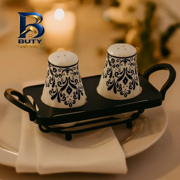 نمک پاش بی.وی.کی کد DH۴۷۵۵۳۵ مجموعه ۲ عددی به همراه استند اصل