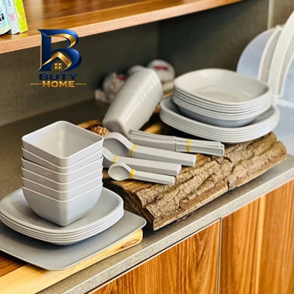 سبد پیک نیک مدل ظروف مسافرتی باربارا کد 1 مجموعه 58 عددی