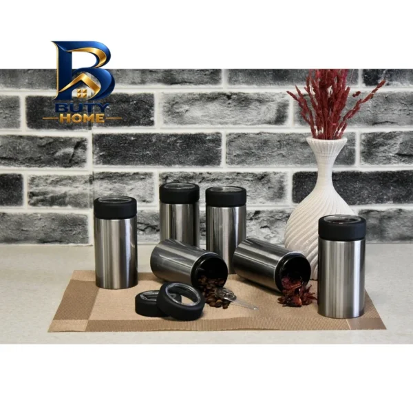 ست جای ادویه ۶ پارچه مدل UN-۴۴۹۰ New اصل