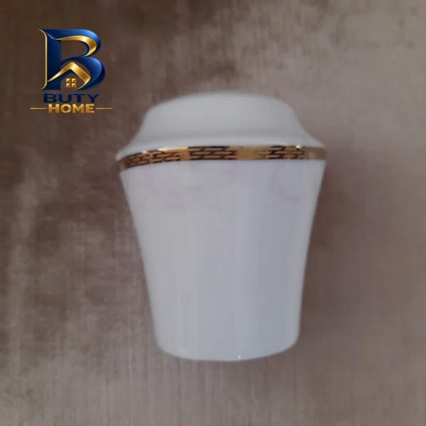 نمک پاش چینی طلاکوب مدل کد 02 بسته 6 عددی